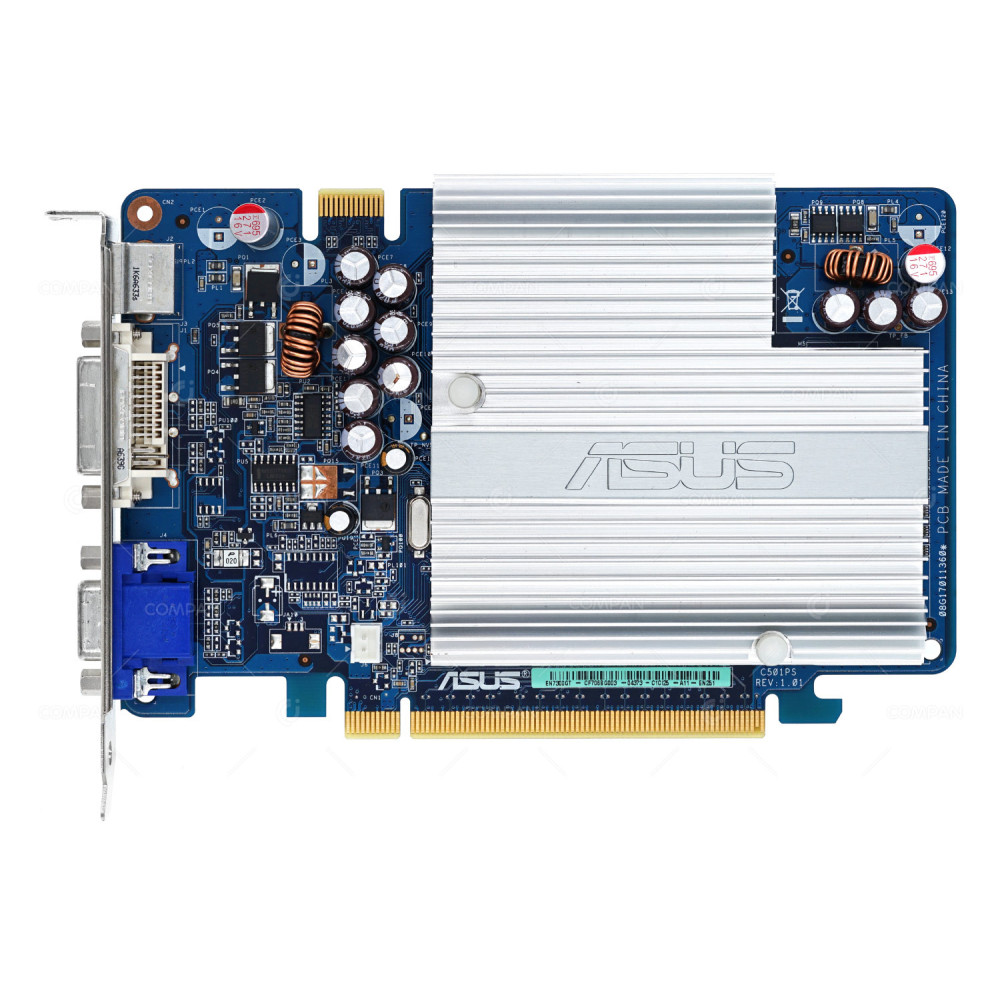 EN7300GT-256MB ASUS 7300GT 256MB M6 DDR2 1X VGA 1X DVI PCIE GRAPHICS CARD EN7300GT/SILENT/HTD/256MB